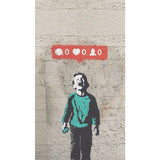 Crying Boy for More Likes - Bankys
