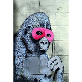 Gorilla in a Pink Mask - Bankys